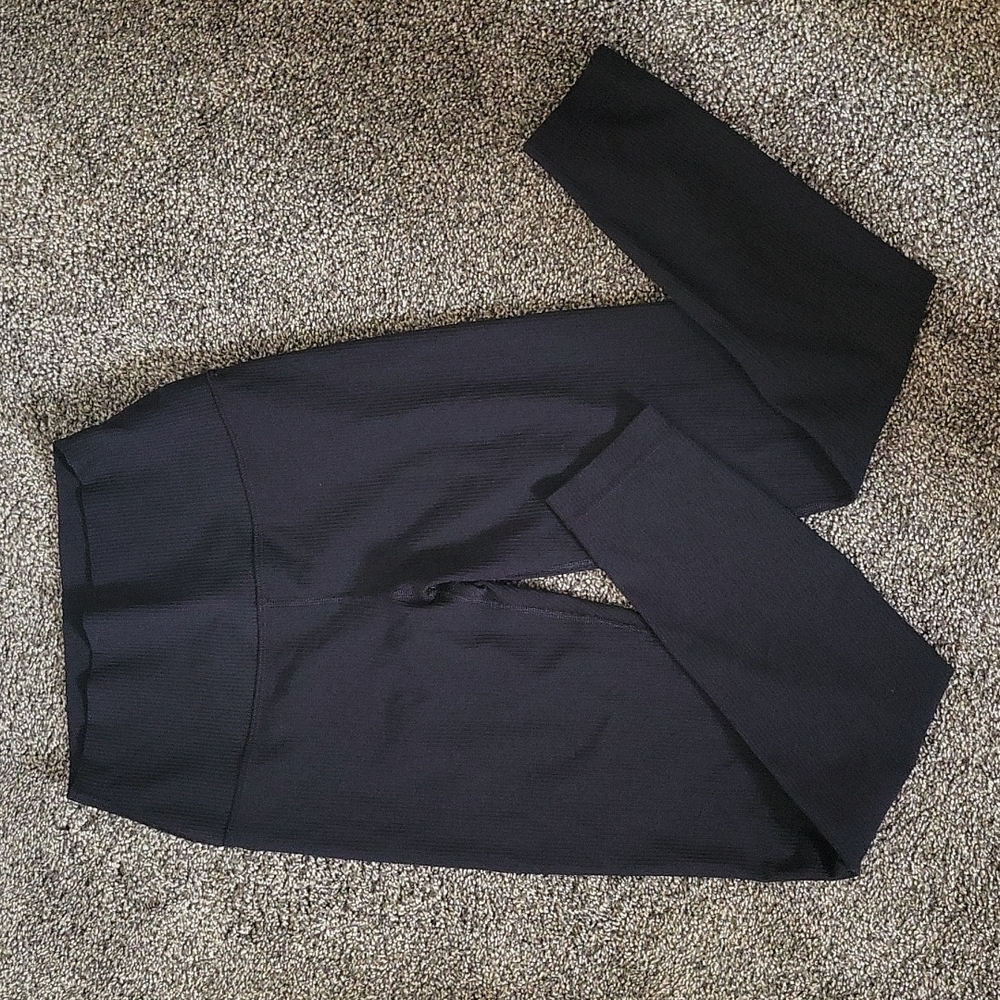 Ribbed work out leggings